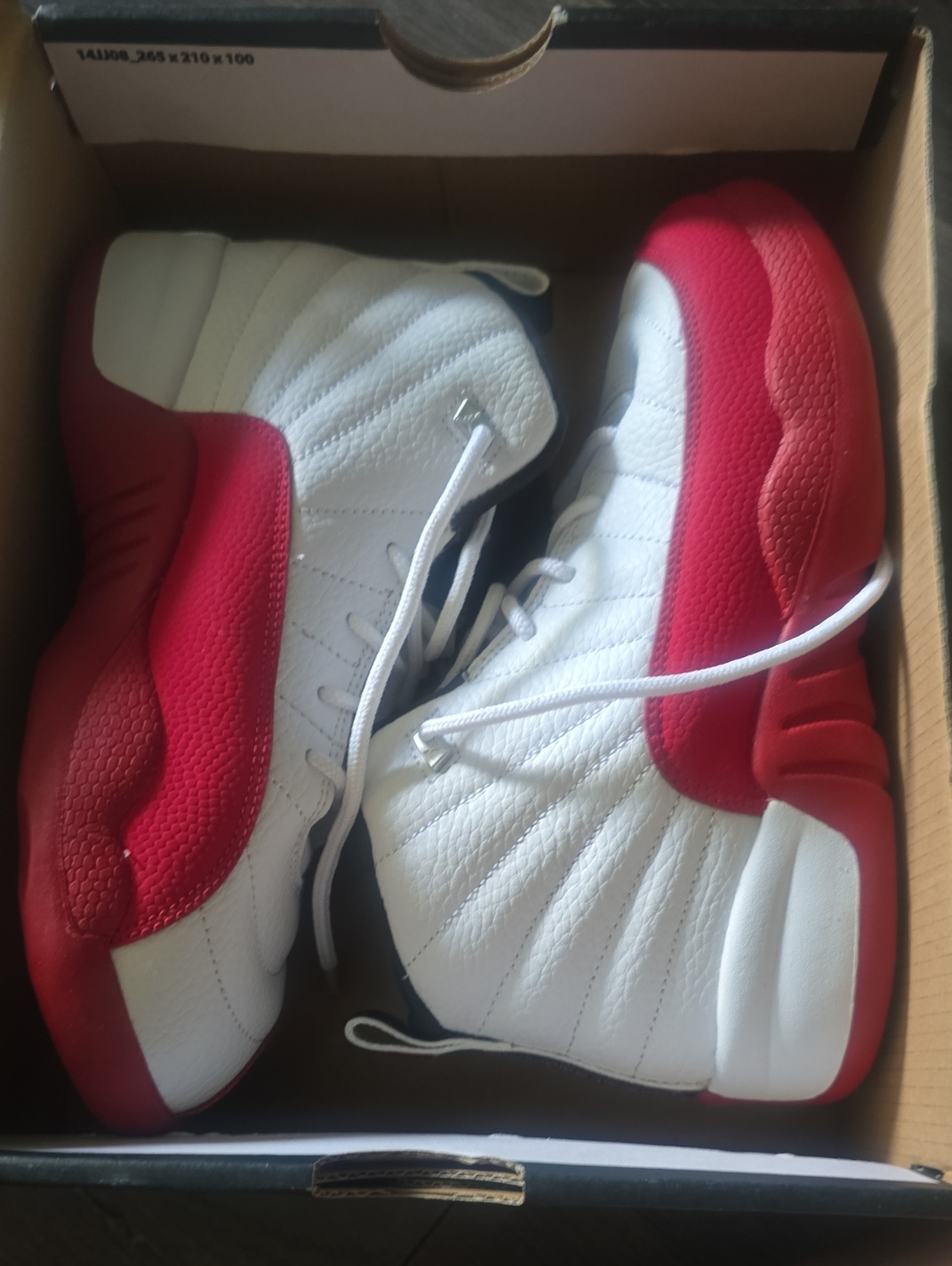 Air Jordan Retro 12 Cherry 2023 Size 3Y